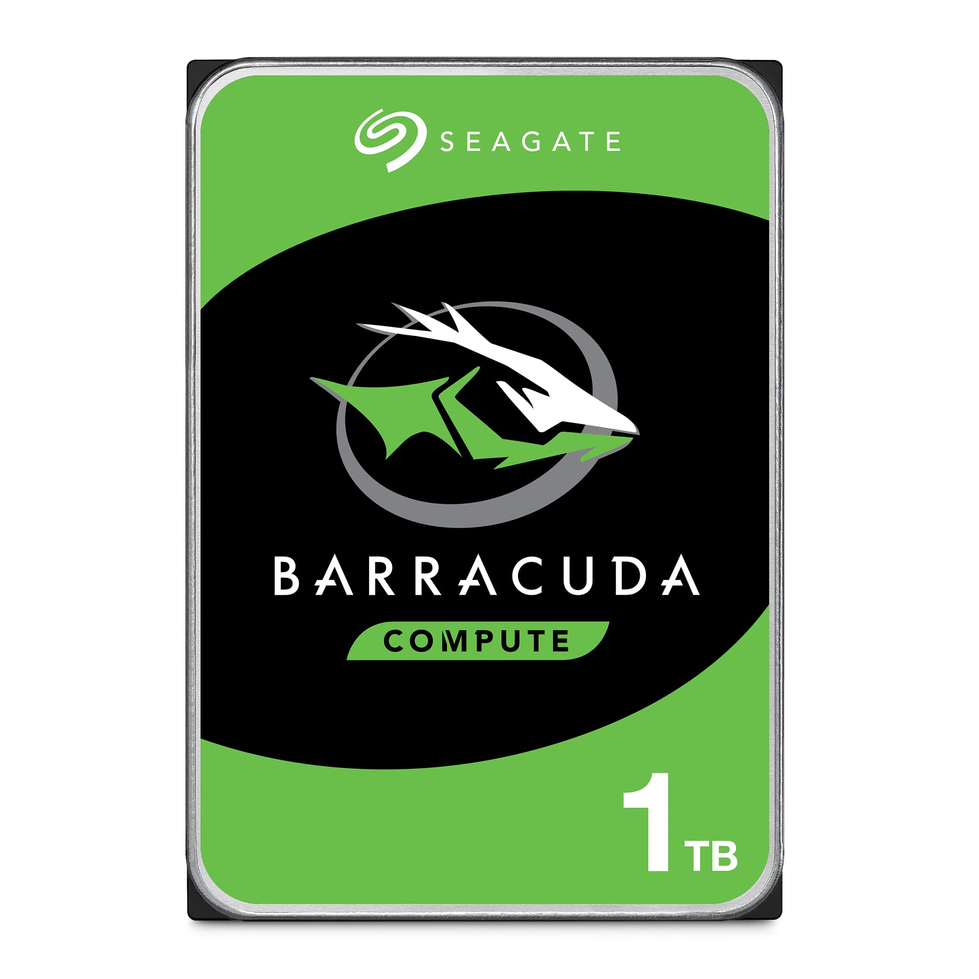 Seagate Barracuda 1TB Hard Drive, SATA III, 6Gbps, Cache 256MB, 7200RPM, 3.5 Inches, PC
