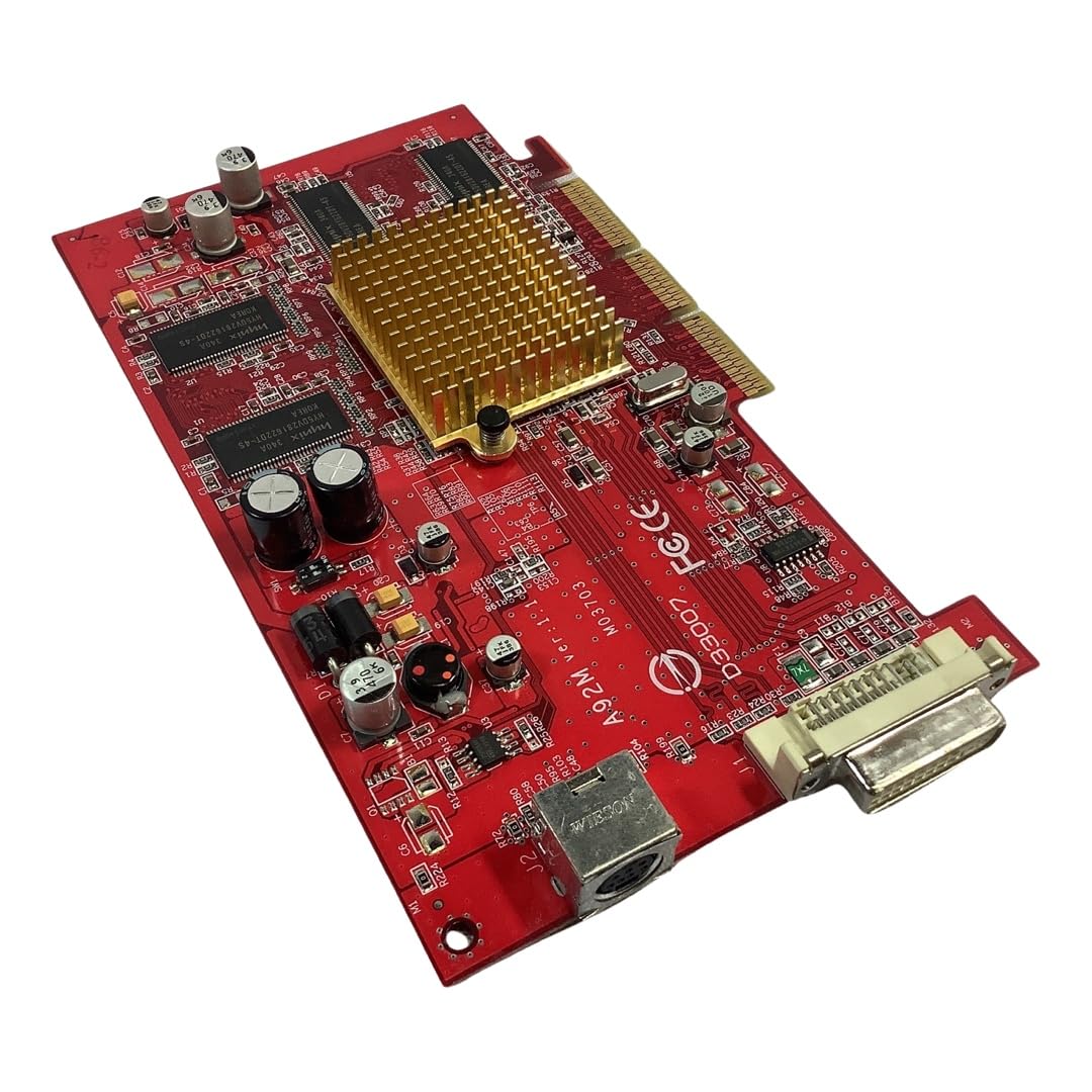 Gateway 610 AGP 128MB A92M NO-Bracket Card 6002923 Ver1.1 M03703 DVI-TV Out