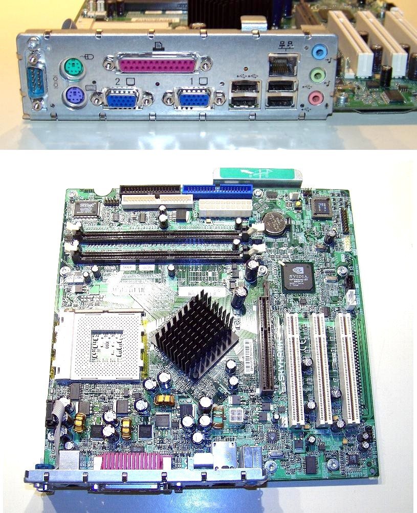 Compaq - D325MT P4 System Board NIC/SND W/O CPU