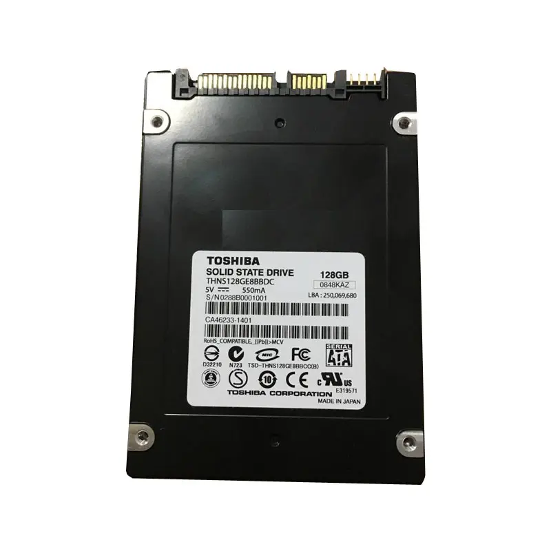 THNS128GE8BBDC.jpg Toshiba - 128GB SATA 2.5" SSD - THNS128GE8BBDC - Image 1