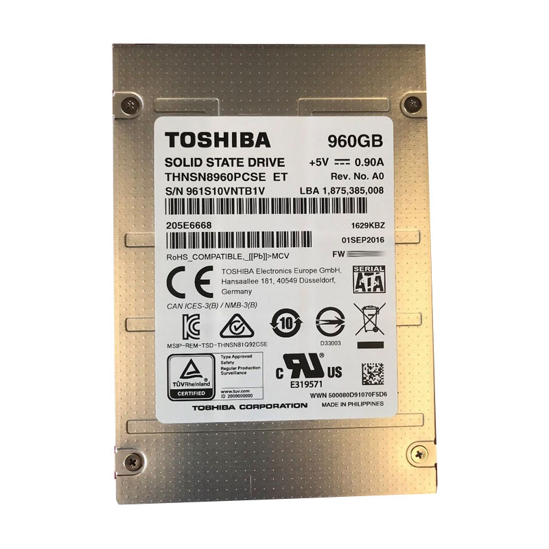Toshiba - 960GB SATA 2.5" SSD - THNSN8960PCSE