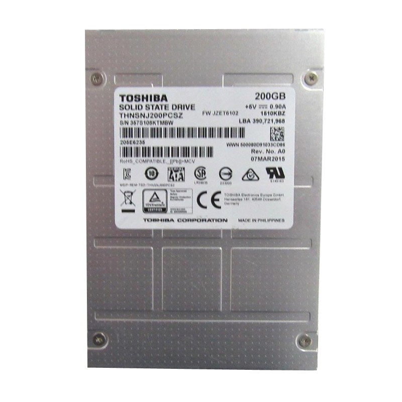 THNSNJ200PCSZ.jpg Toshiba - 200GB SATA 2.5" SSD - THNSNJ200PCSZ - Image 1
