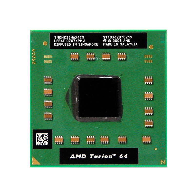 AMD - Turion 64 2.00GHz 512KB Cache Processor Only - TMDMK36HAX4CM