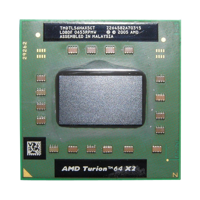 AMD - Turion 64 X2 Dual Core 1.8GHz Processor Only - TMDTL56HAX5CT