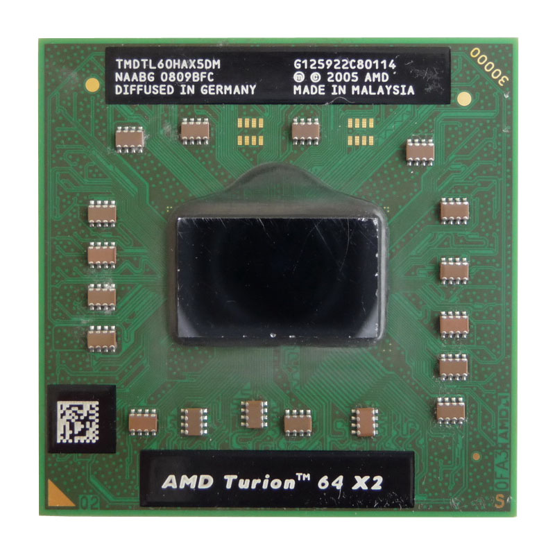 AMD - Turion 64 X2 2000MHz 1MB Cache Processor Only - TMDTL60HAX5DM