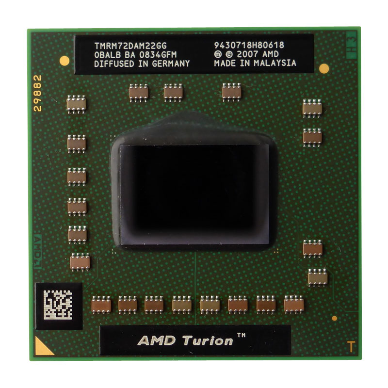 AMD - Turion 64 X2 2.1GHz 1MB Cache Processor Only - TMRM72DAM22GG