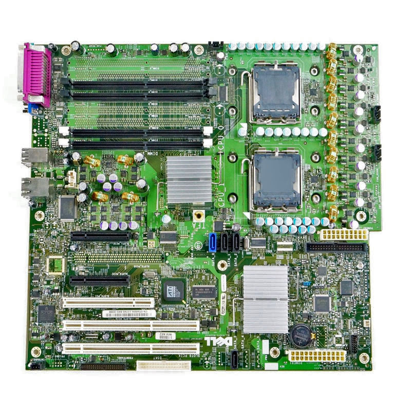 Dell - Dual Socket Server Motherboard for PowerEdge SC1430 - TW856