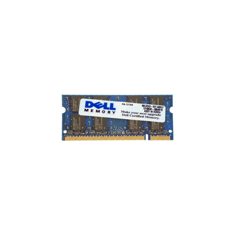 Dell - 2GB DDR2 PC2-6400 NON-ECC UNBUFFERED 200 Pins Memory - TX760