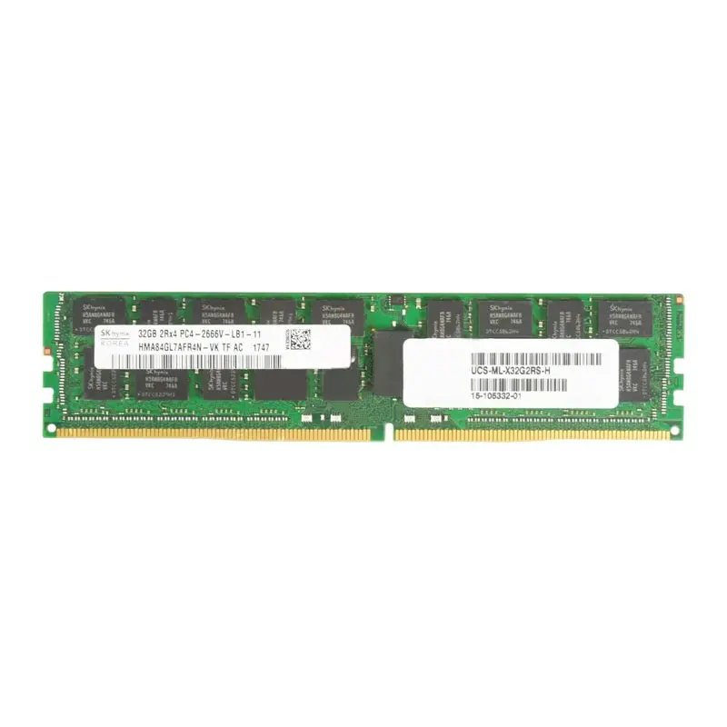 UCS-ML-X32G2RS-H.jpg Cisco - 32GB DDR4 PC4-21300 ECC Load Reduced 288-Pins Memory - UCS-ML-X32G2RS-H - Image 1