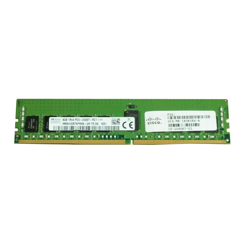 Cisco - 8GB DDR4 PC4-19200 ECC Registered 288-Pins Memory - UCS-MR-1X081RV-A