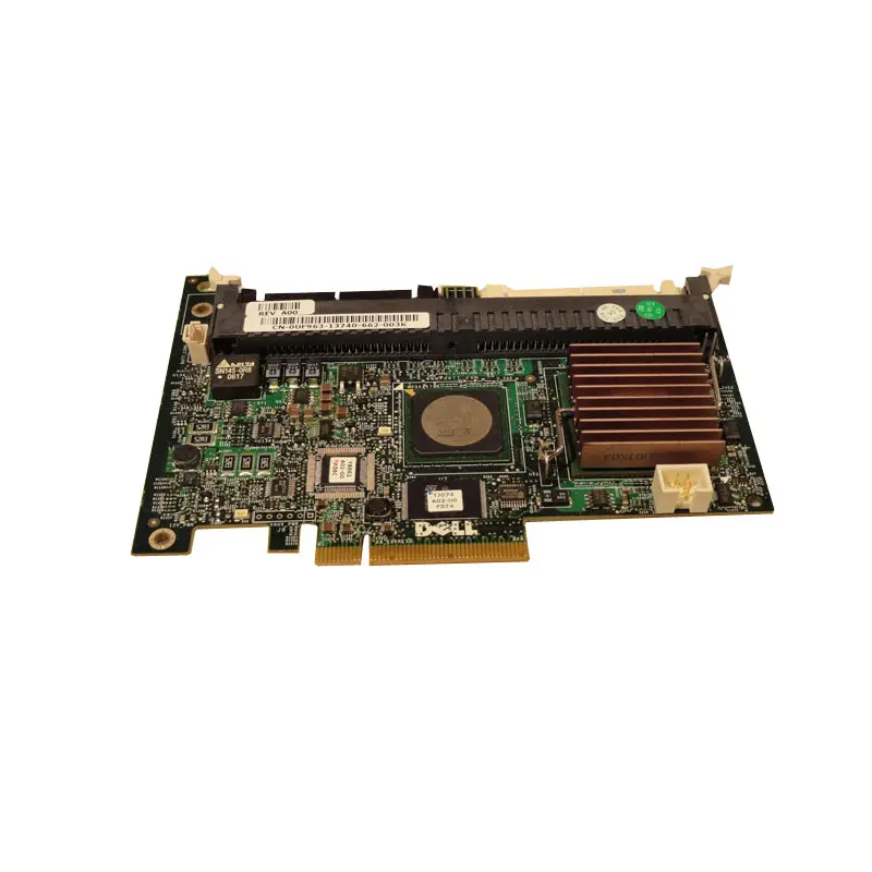 UF963.jpg Dell - PCI-E SAS PERC 5I Raid Controller Card - UF963 - Image 1