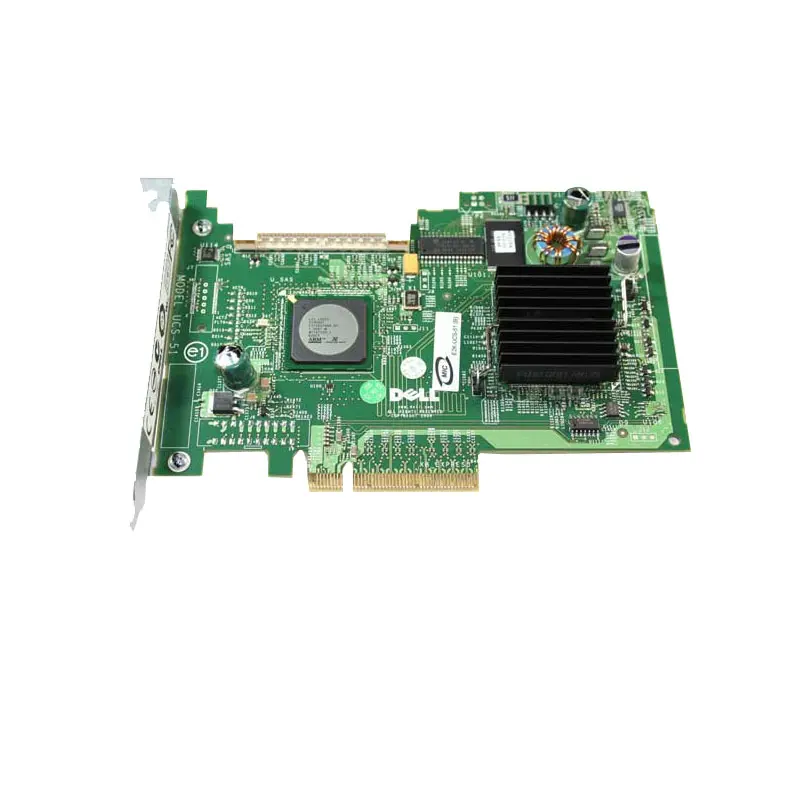 UN939.jpg Dell - PCI-E SAS 5-Ir Raid Controller Card - UN939 - Image 1