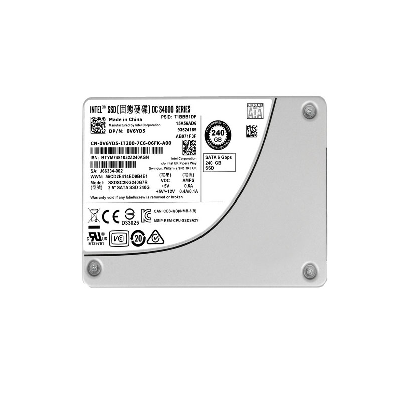 Dell - 240GB SATA 6.0Gbps 2.5" SSD - V6YD5