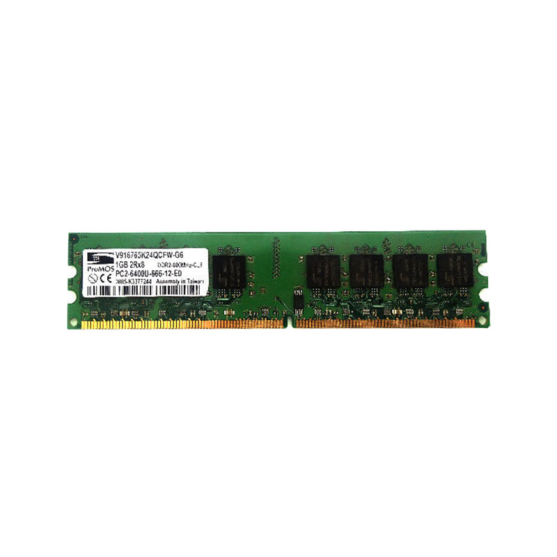 Promos - 1GB DDR2 PC2-6400 Non-ECC Unbuffered 240-Pins Memory - V916765K24QCFW-G6