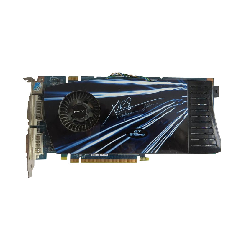 PNY Technologies - 512MB PCI-E DVI Geforce 8800 GT Video Card - VCG88512GXPB