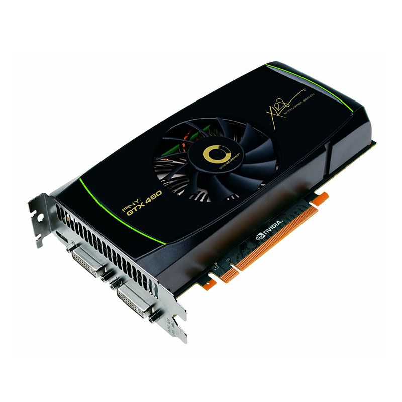 PNY Technologies - 1GB PCI-E Dual DVI Geforce GTX 460 Video Card - VCGGTX4601XPB