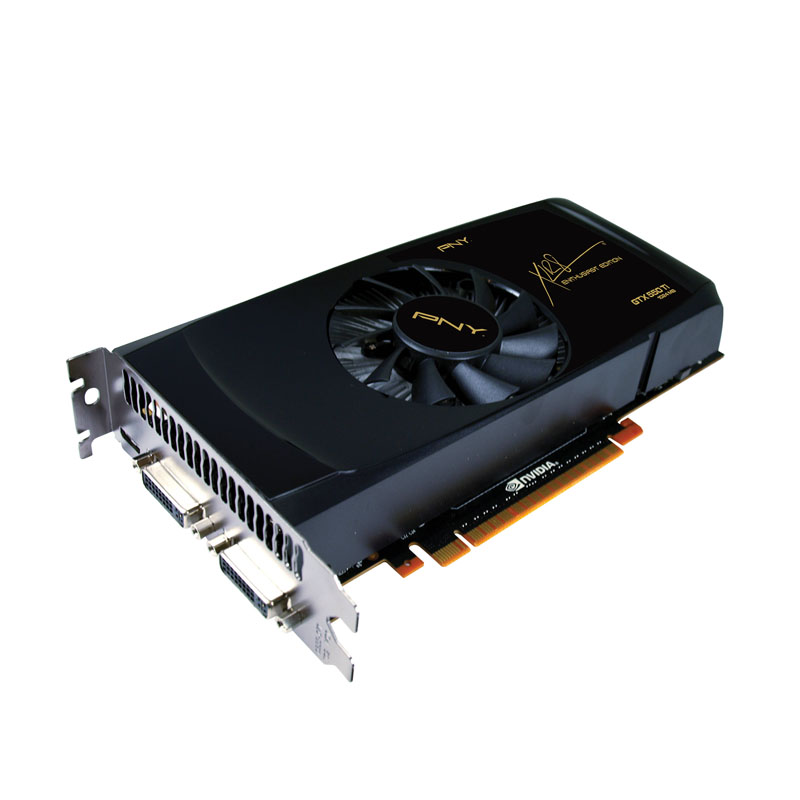 PNY Technologies - 1024MB PCI-E Nvidia Geforce GTX 550 Ti Video Card - VCGGTX550TXPB