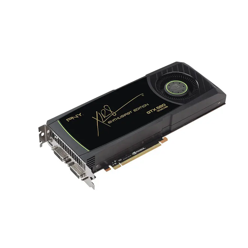 VCGGTX580XPB.jpg PNY Technologies - 1536MB PCI-E Geforce GTX 580 Video Card - VCGGTX580XPB - Image 1