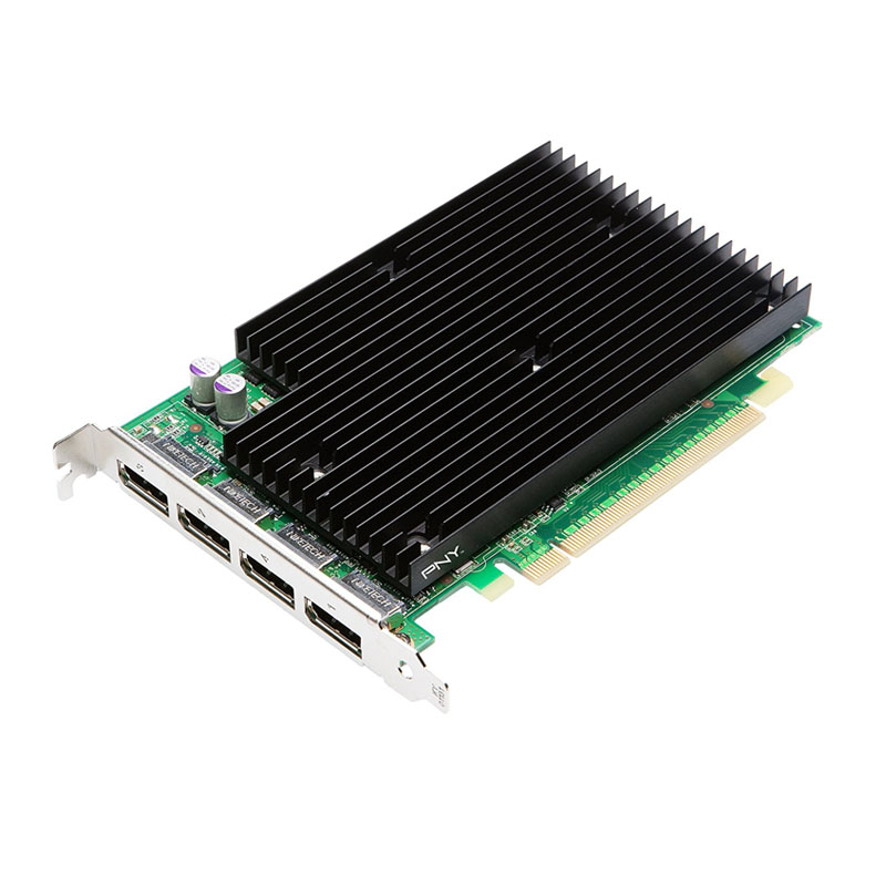 VCQ450NVS-X16-PB.jpg PNY Technologies - 512MB PCI-E x16 Nvidia Quadro NVS 450 Video Card - VCQ450NVS-X16-PB - Image 1