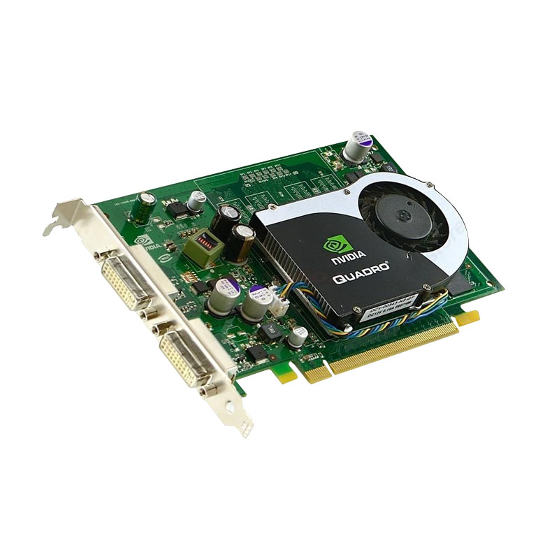 VCQFX370-PCIE.jpg PNY Technologies - 256MB PCI-E Dual DVI Quadro FX370 Video Card - VCQFX370-PCIE - Image 1