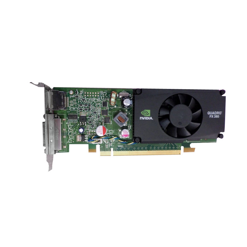 PNY Technologies - 512MB PCI-E Nvidia Quadro FX 380 LP Video Card - VCQFX380LP-T