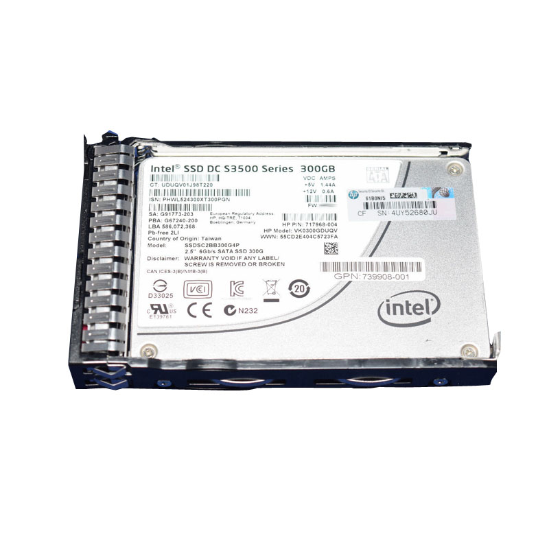 HP - 300GB SATA 2.5" SSD - VK0300GDUQV