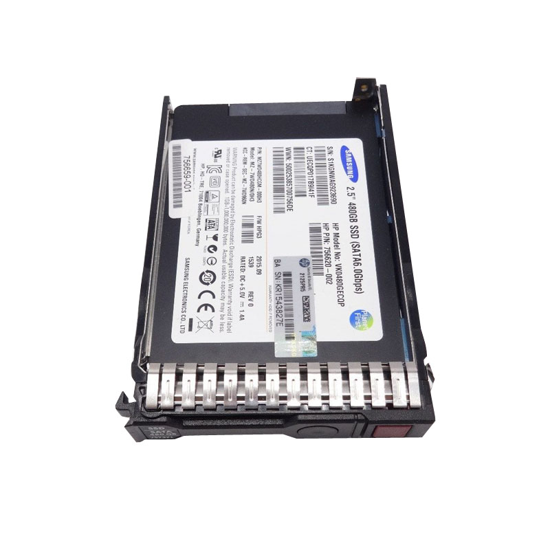 HP - 480GB SATA 2.5" SSD - VK0480GECQP