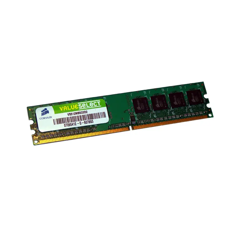 VS512MB533D2.jpg Corsair - 512MB DDR2 PC2-4200 Non-ECC Unbuffered 240-Pins Memory - VS512MB533D2 - Image 1