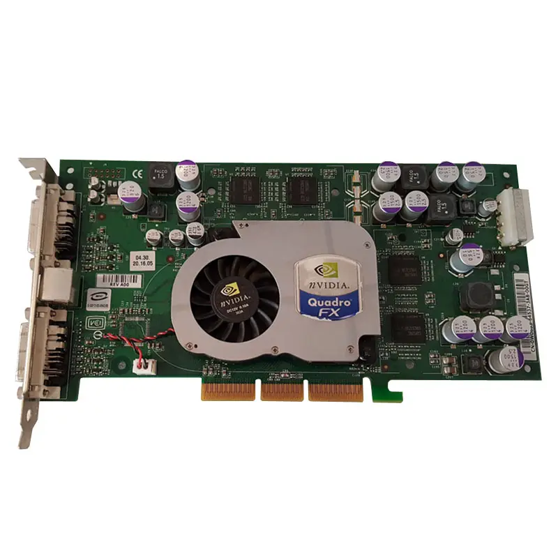 W0663.jpg Dell - 128MB AGP DVI Nvidia Quadro FX1000 Video Card - W0663 - Image 1