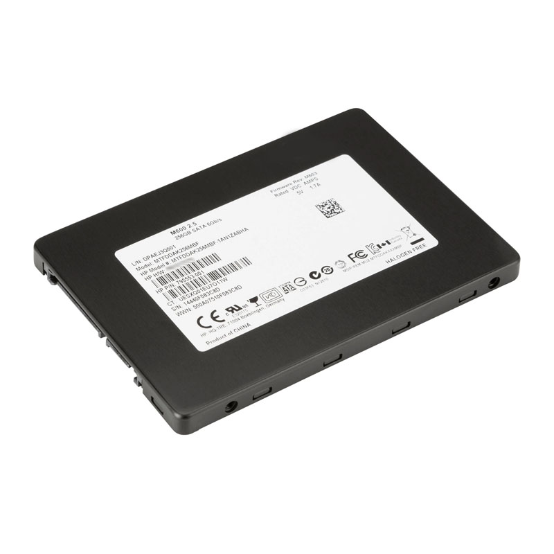 HP - 256GB SATA 2.5" SSD - W0U55AA