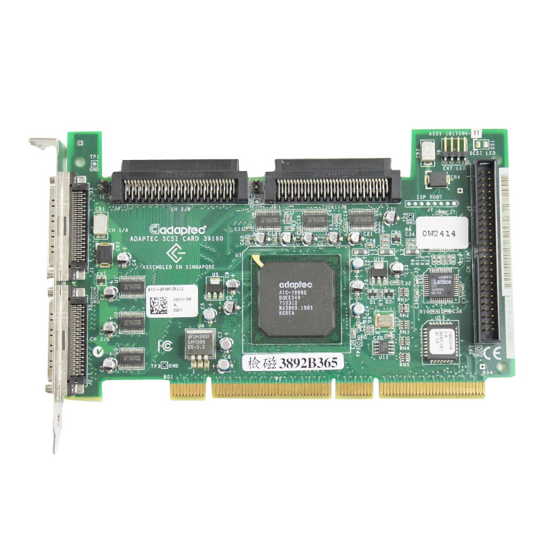 Dell - PCI-X SCSI Ultra-160 Controller Card - W2414