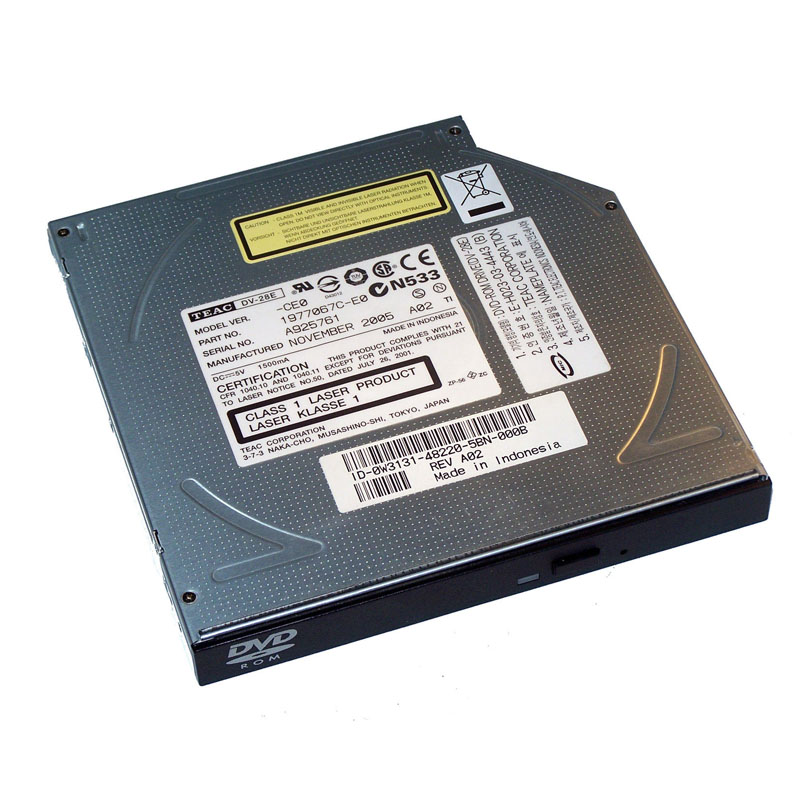 W3131.jpg Dell - Slimline DVD-ROM Drive - W3131 - Image 1