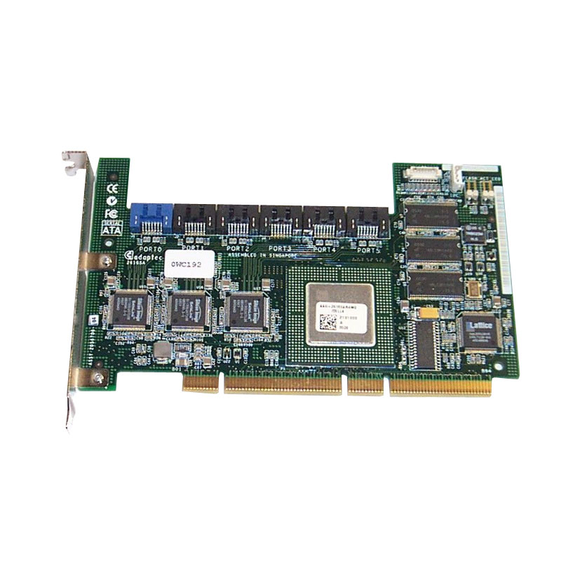 WC192.jpg Dell - 6-Port SATA Raid Controller Card - WC192 - Image 1