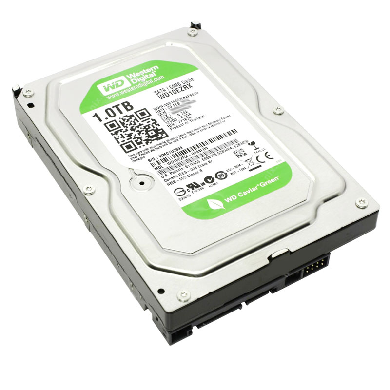 Western Digital - 1TB IntelliPower SATA 6.0Gbps 3.5" 64MB Cache Hard Drive - WD10EZRX-00A8LB0
