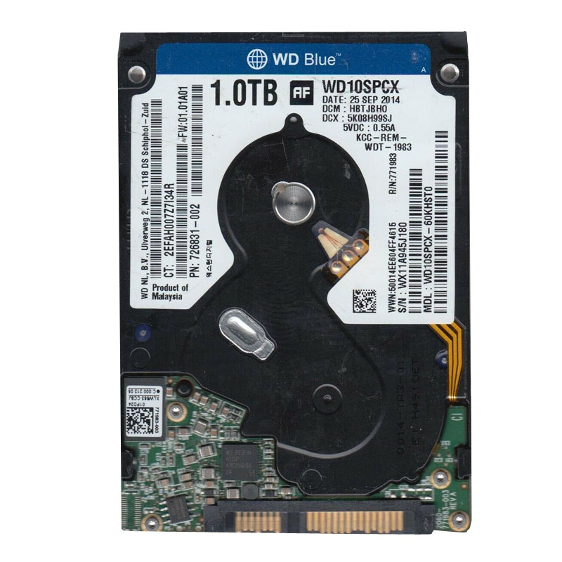Western Digital - 1TB SATA 2.5" Hard Drive - WD10SPCX-60KHST0