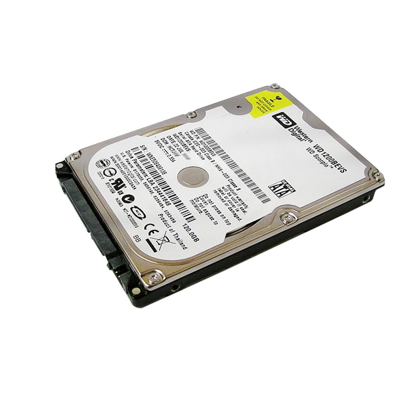 Western Digital - 120GB 5.4K SATA 1.5Gbps 2.5" 8MB Hard Drive - WD1200BEVS