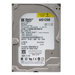 Western Digital - 120GB 7.2K SATA 1.5Gbps 3.5" 8MB Cache Hard Drive - WD1200JD-75FYB0