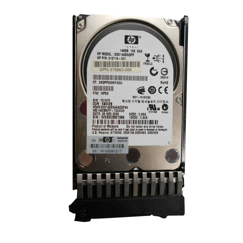 Western Digital - 146GB 10K SAS 2.5" Hard Drive - WD1460BKFF-70UVU0
