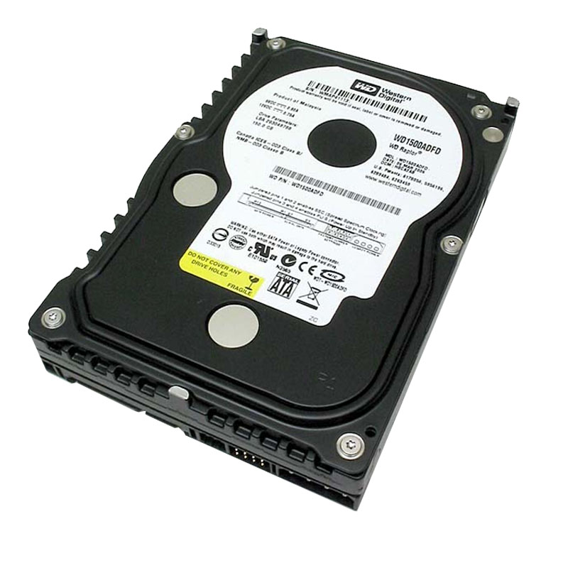 Western Digital - 150GB 10K SATA 1.5Gbps 3.5" 16MB Hard Drive - WD1500ADFD