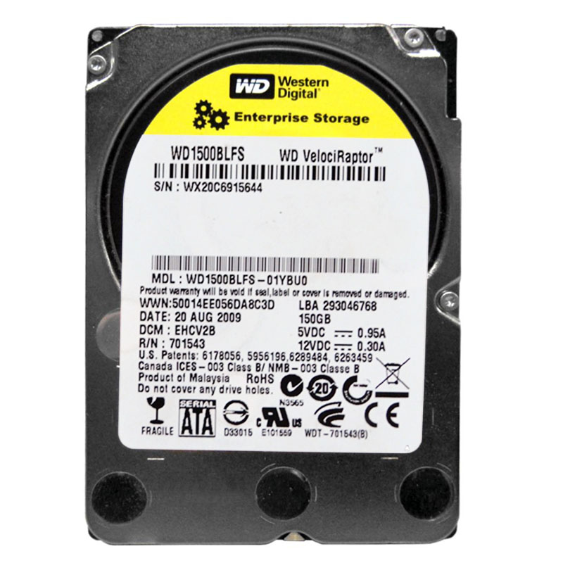 Western Digital - 150GB 10K SATA 3.0Gbps 2.5" 16MB Cache Hard Drive - WD1500BLFS-01YBU3