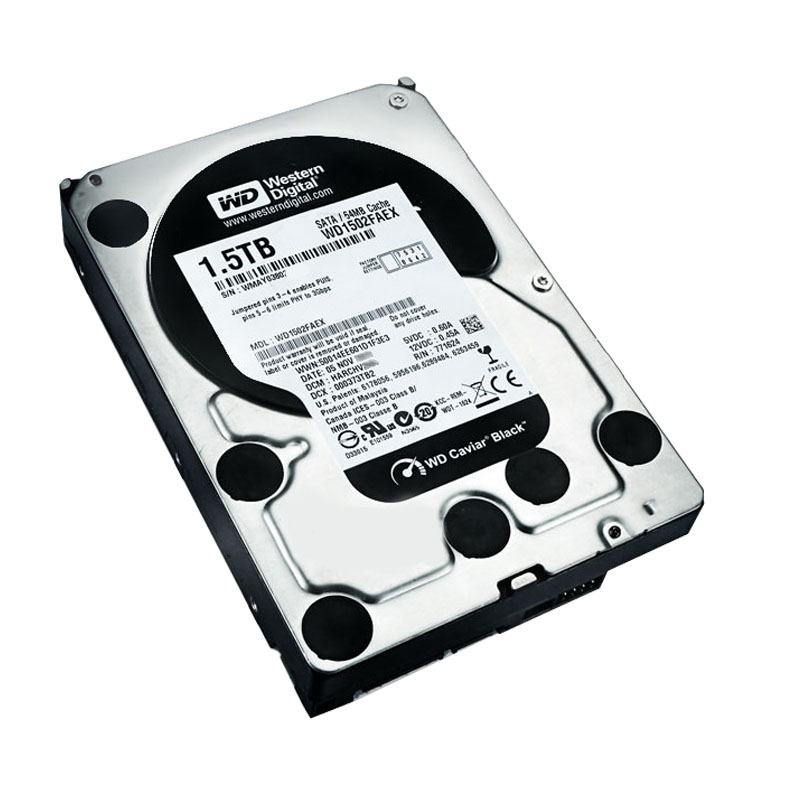 WD1502FAEX.jpg Western Digital - 1.5TB 7.2K SATA 6.0Gbps 3.5" 64MB Hard Drive - WD1502FAEX - Image 1