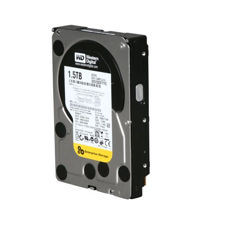 Western Digital - 1.5TB 7.2K SATA 3.0Gbps 3.5" 64MB Hard Drive - WD1503FYYS