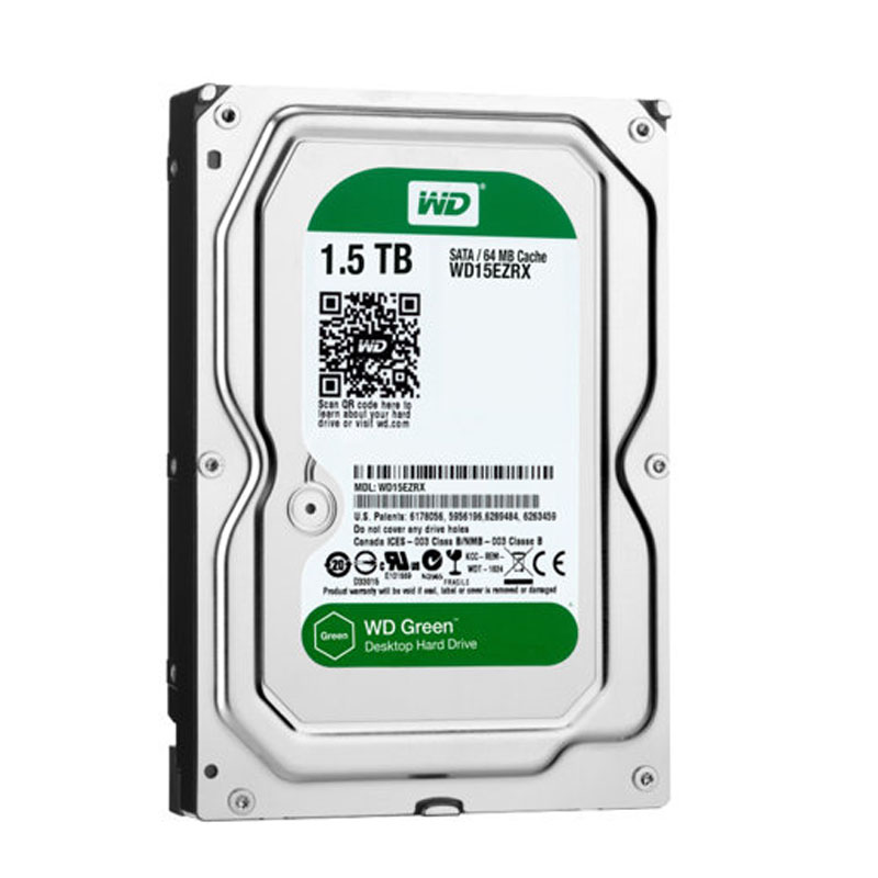 Western Digital - 1.5TB IntelliPower SATA 6.0Gbps 3.5" 64MB Hard Drive - WD15EZRX