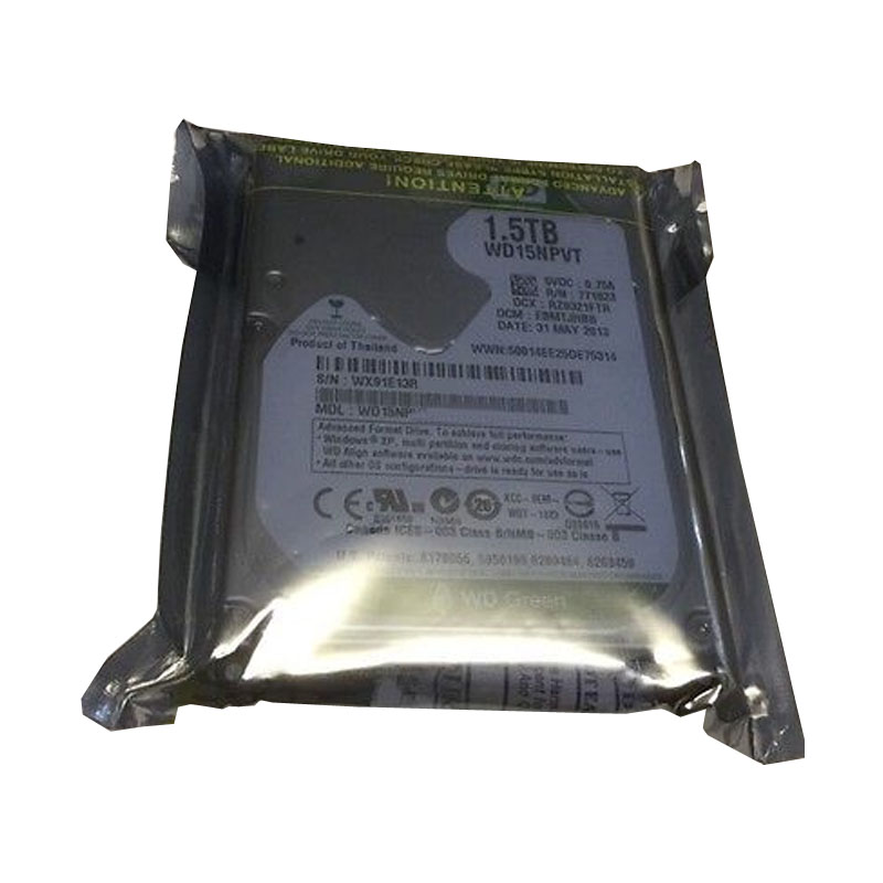 Western Digital - 1.5TB IntelliPower SATA 3.0Gbps 2.5" 8MB Hard Drive - WD15NPVT