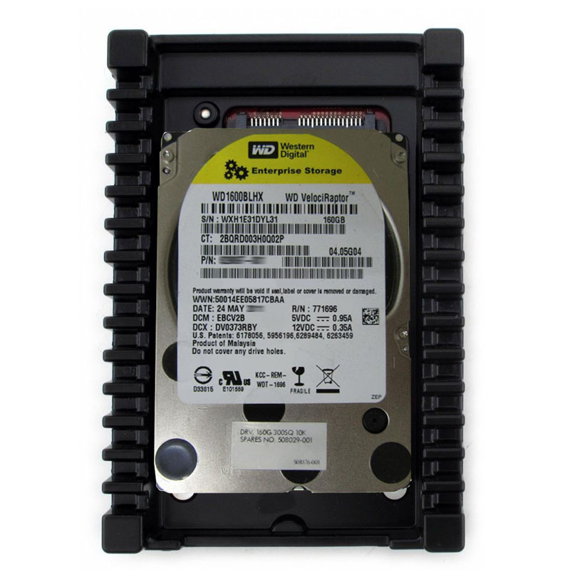 Western Digital - 160GB 10K SATA 6.0Gbps 2.5" 32MB Cache Hard Drive - WD1600BLHX