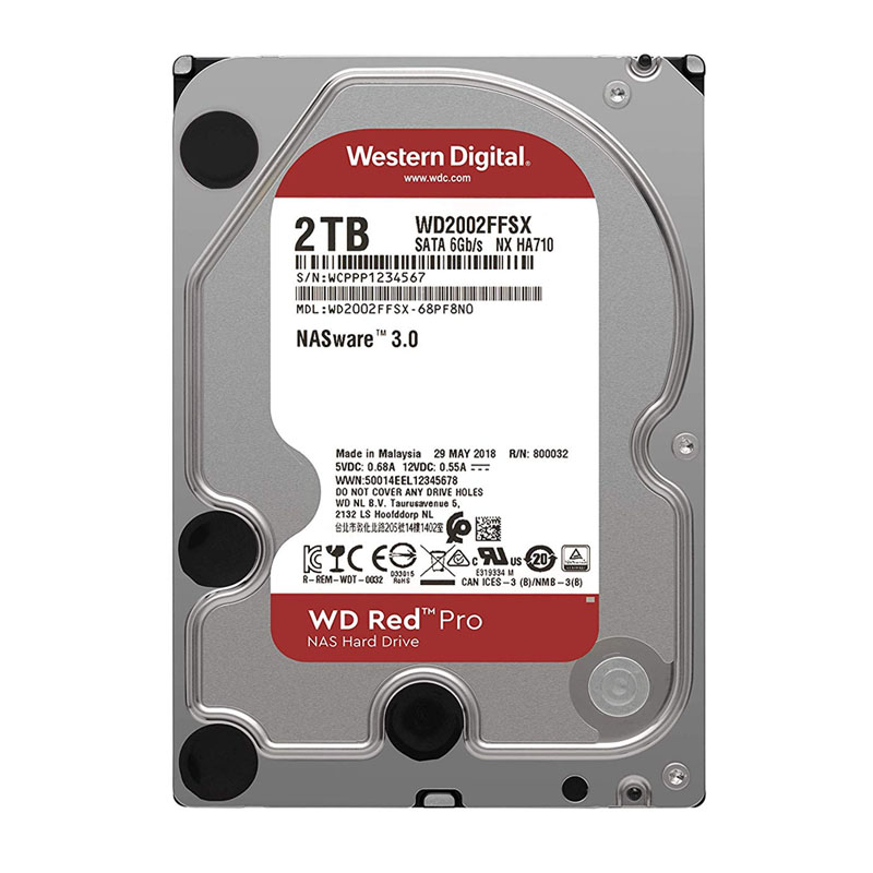 Western Digital - 2TB 7.2K SATA 6.0Gbps 3.5" 64MB Cache Hard Drive - WD2002FFSX-68PF8N0