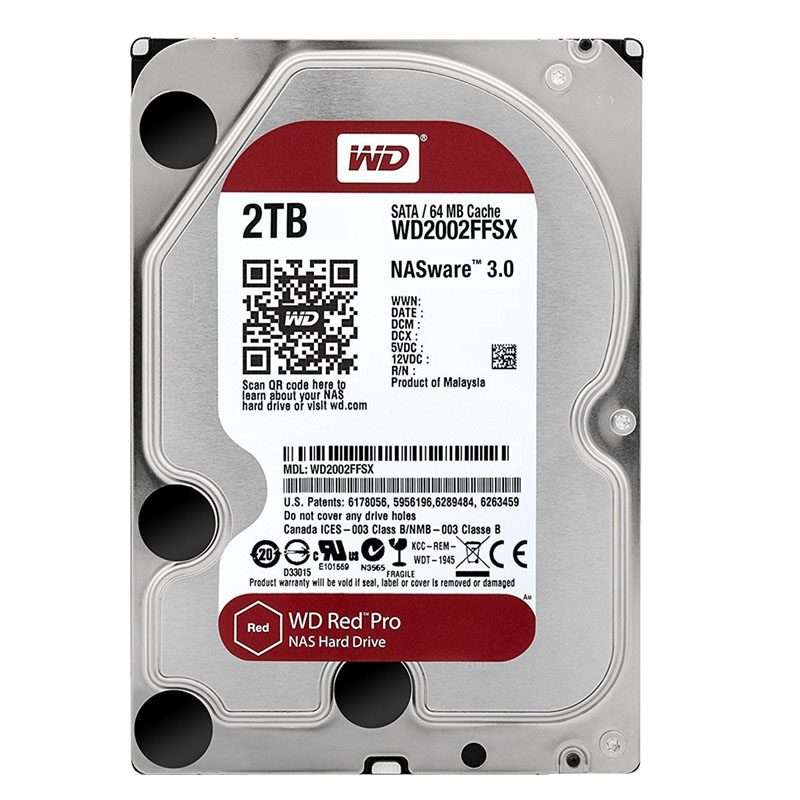 Western Digital - 2TB 7.2K SATA 6.0Gbps 3.5" 64MB Cache Hard Drive - WD2002FFSX