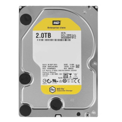Western Digital - 2TB 7.2K SATA 6.0Gbps 3.5" 128MB Cache Hard Drive - WD2004FBYZ