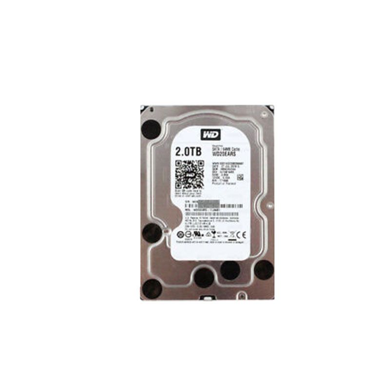Western Digital - 2TB 5.4K SATA 3.5" Hard Drive - WD20EARS-11J99B1