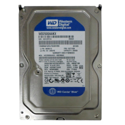 Western Digital - 250GB 7.2K SATA 6.0Gbps 3.5" 16MB Hard Drive - WD2500AAKX-08ERMA0